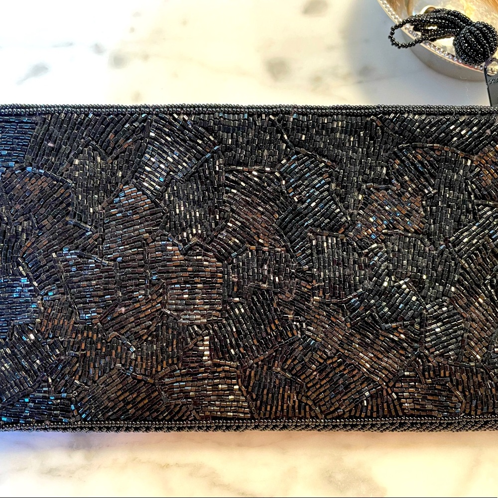 Beautiful vintage beaded clutch